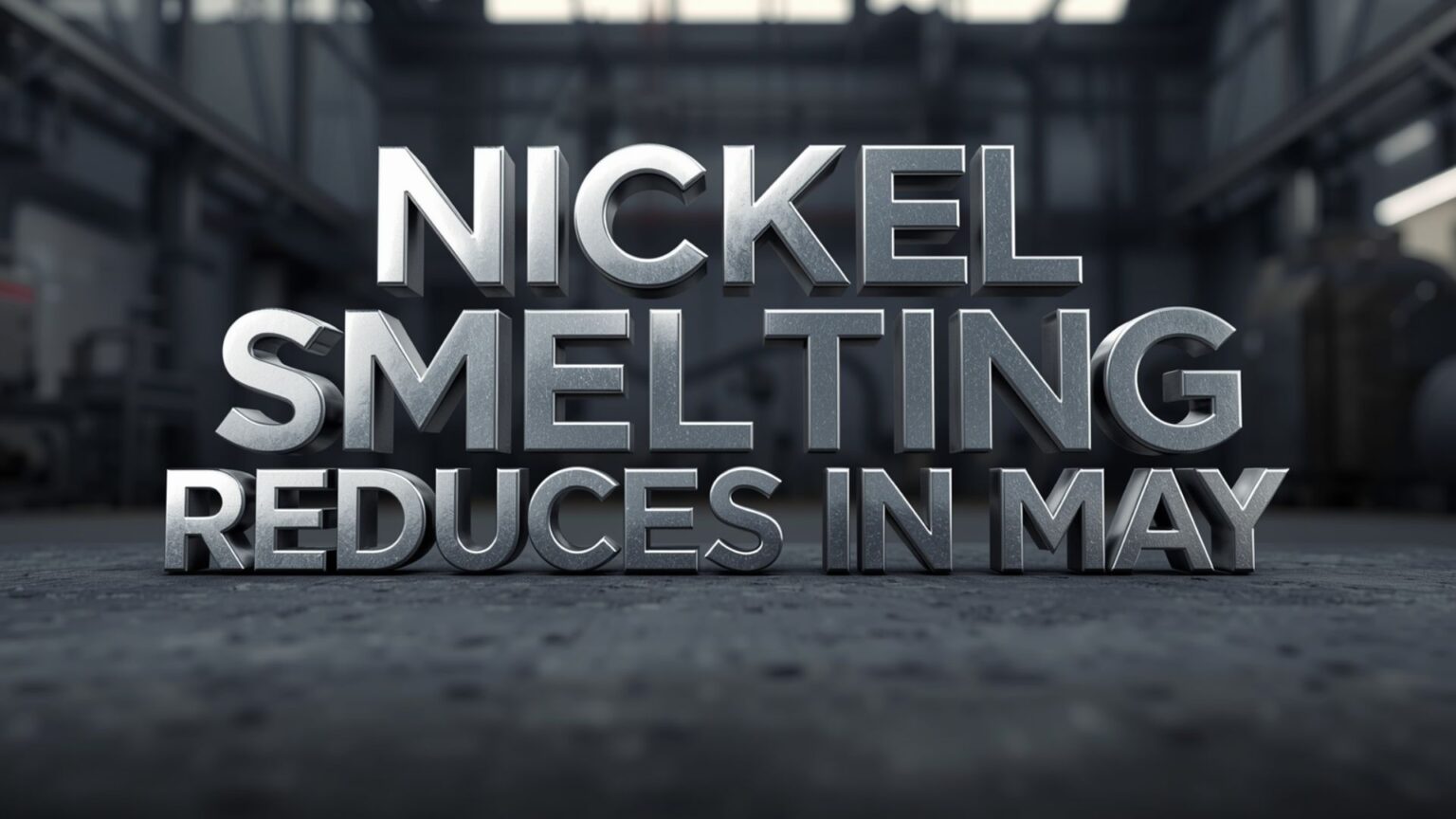 Nickel smelting May 2026